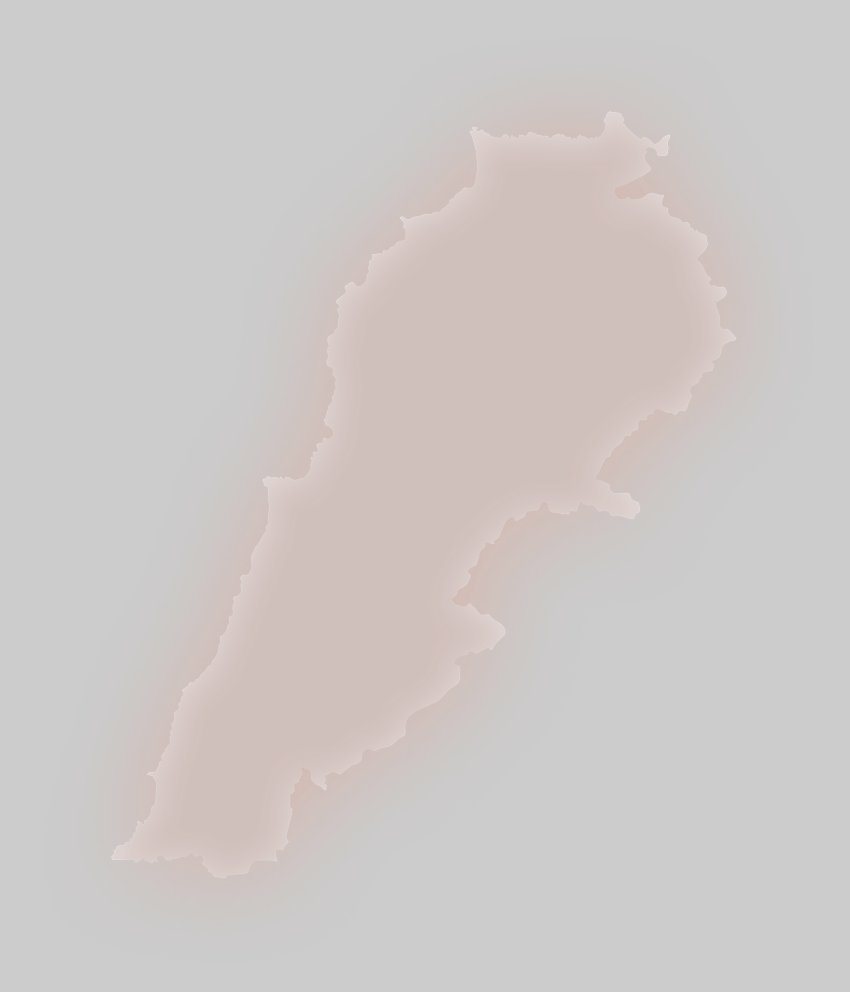 Map of Lebanon